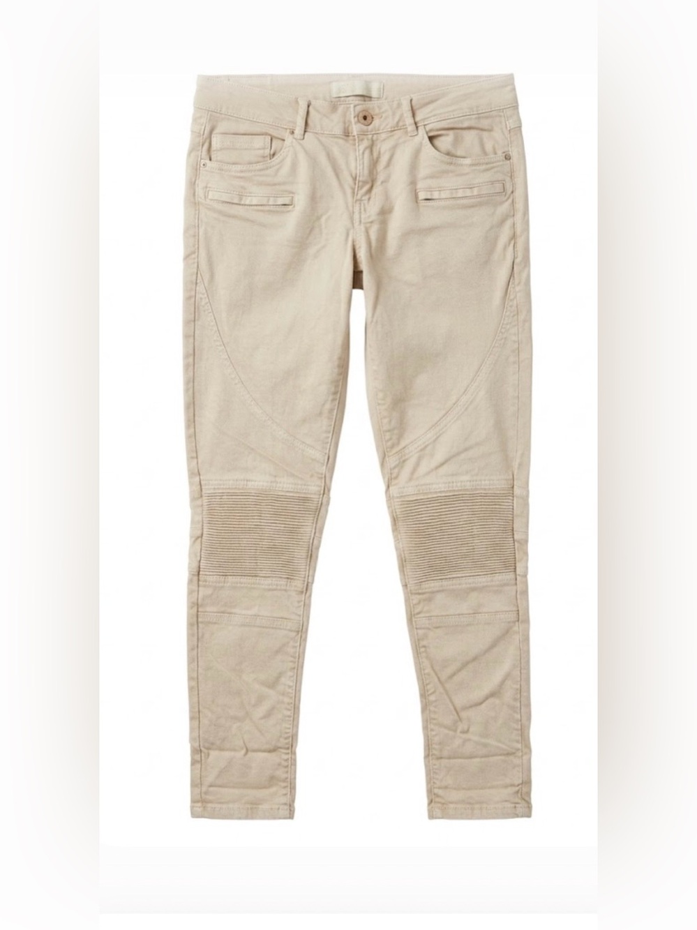 Zara Cream Skinny Jeans